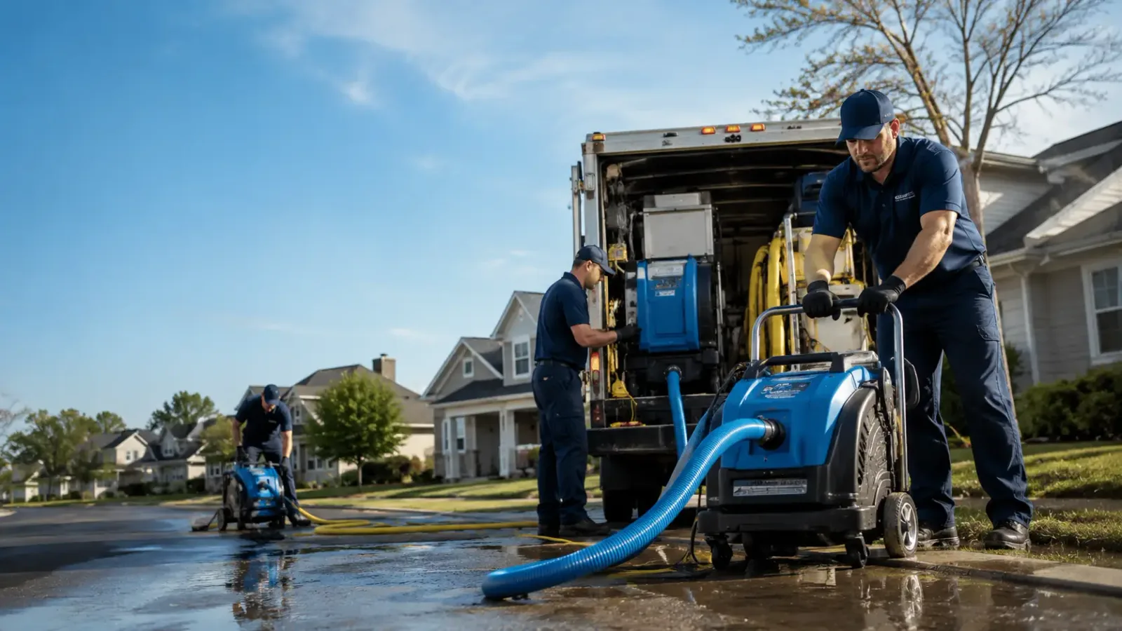 Flood Damage Cleanup in Shaw Afb, SC